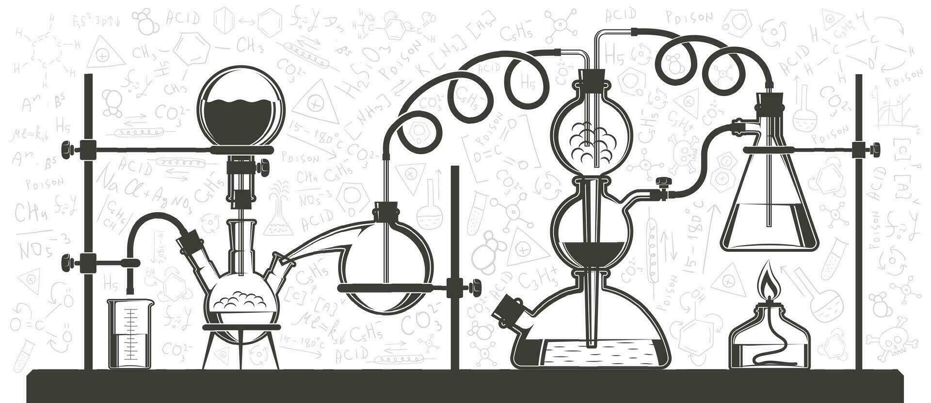 Chemical reaction consisting vector