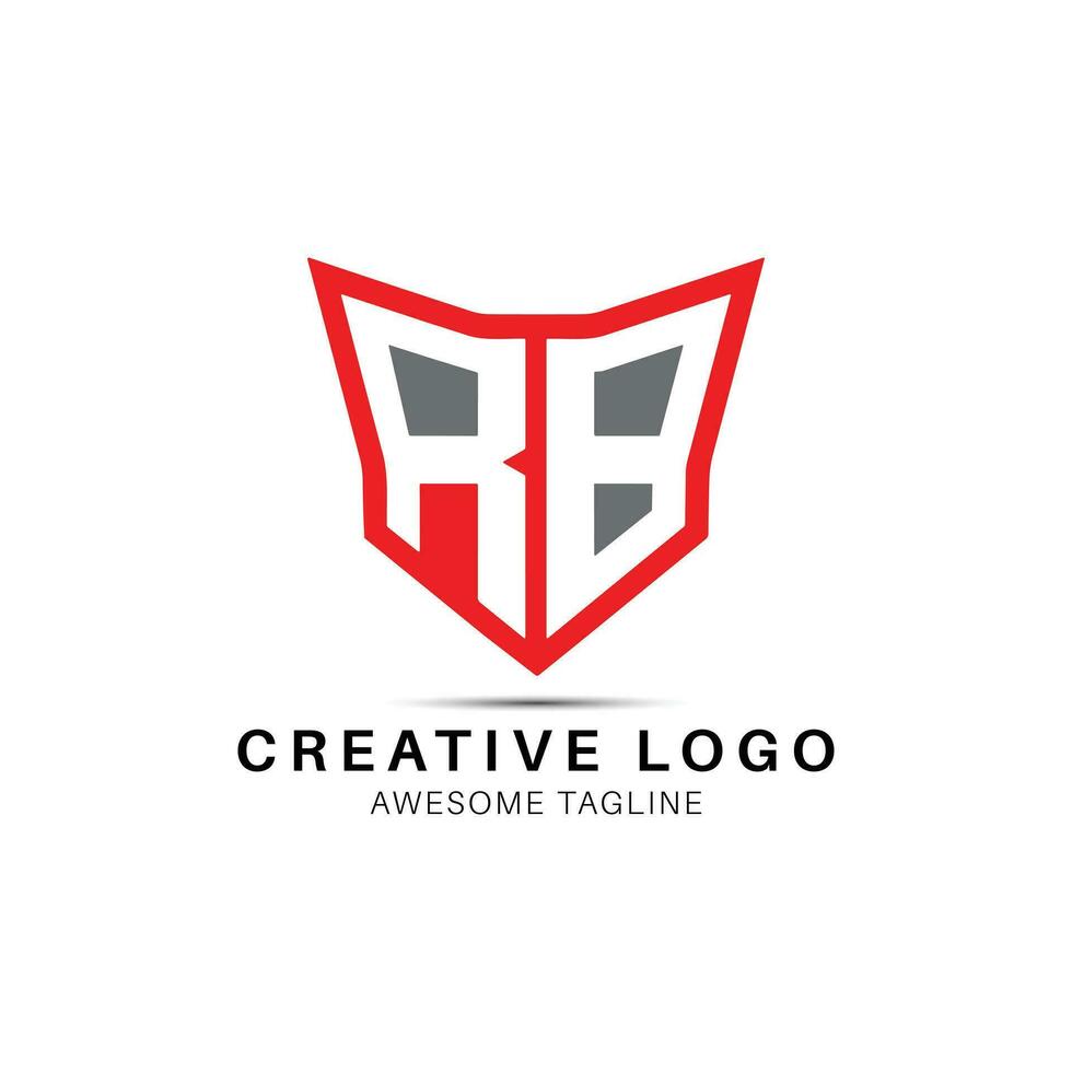 AB letter creative logo design icon vector