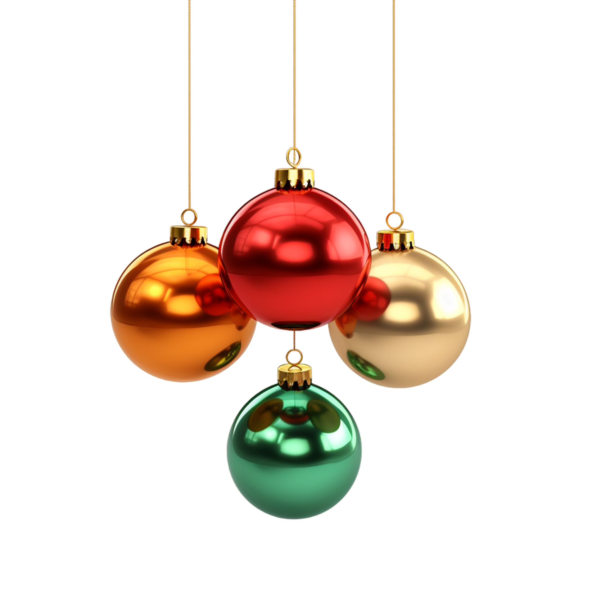 colorful-christmas-hanging-ball-ornaments-ai-generative-34117595-png