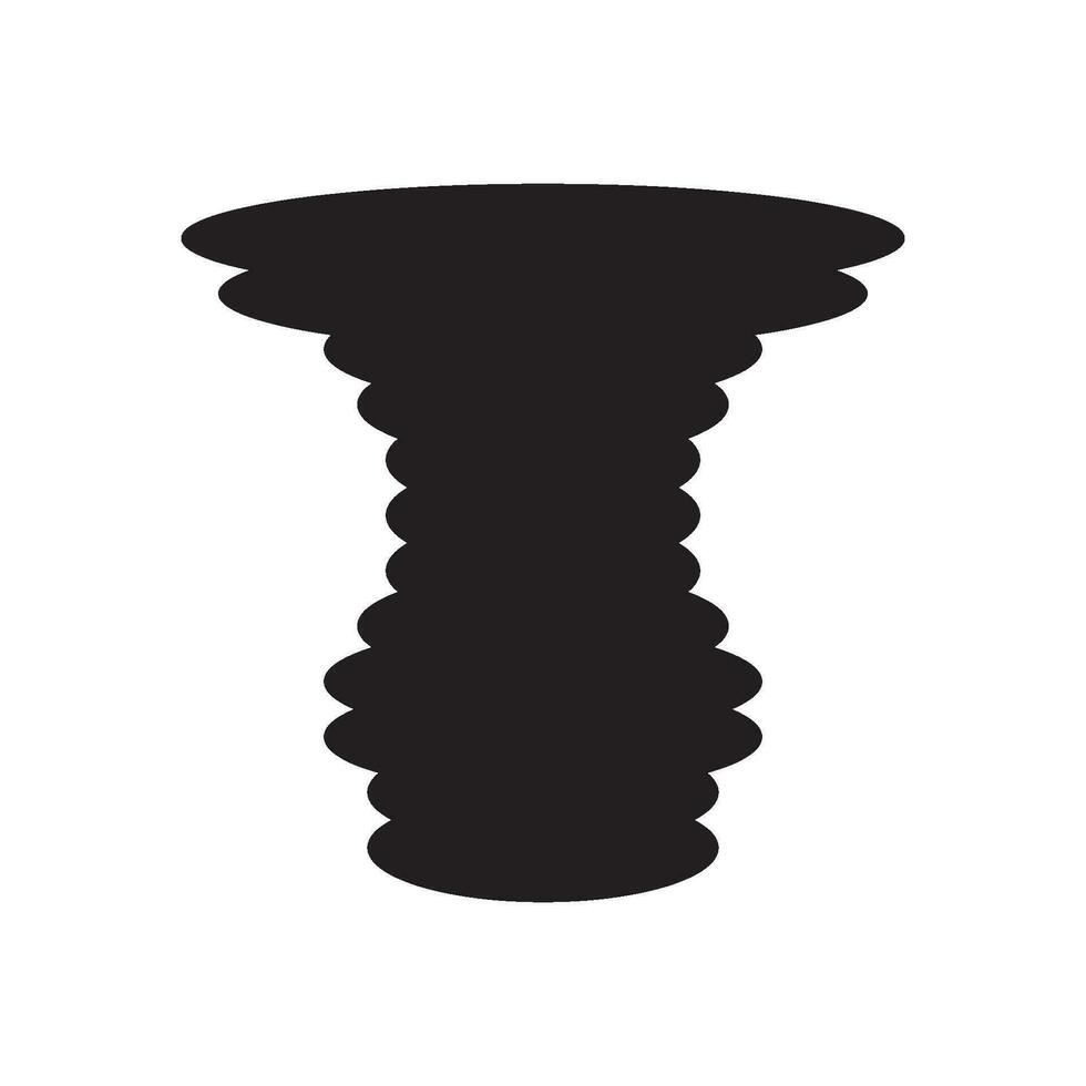 tornado icon vector