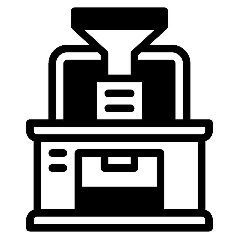 Coffee Roaster Icon Illustration, for UIUX, infographic, etc vector
