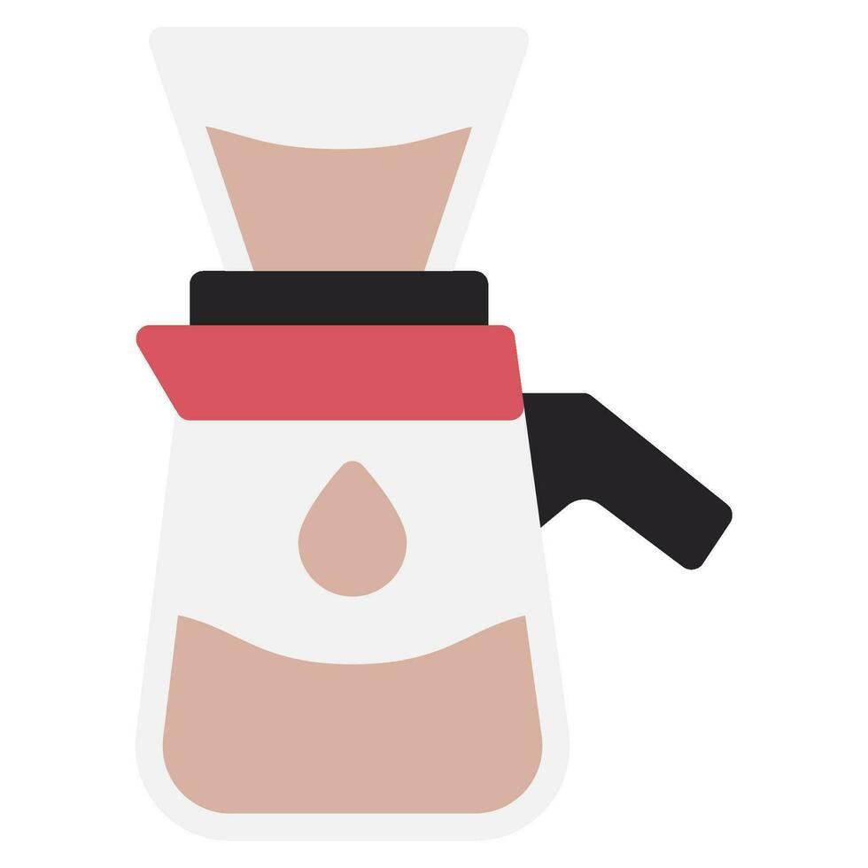 café cazo icono ilustración, para uiux, infografía, etc vector