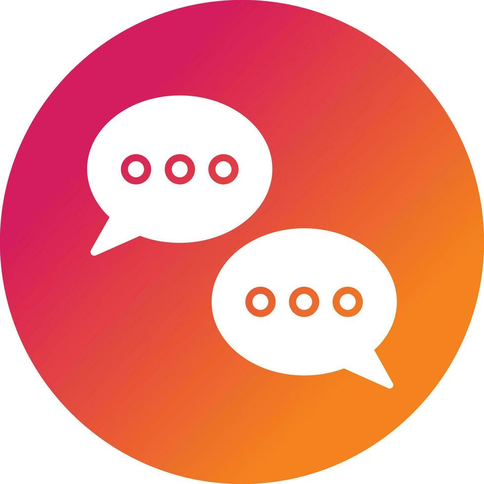 Dialogue Vector Icon