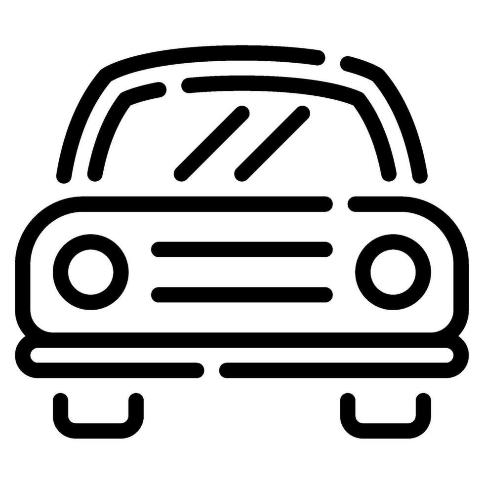 vehículo icono ilustración, para uiux, infografía, etc vector