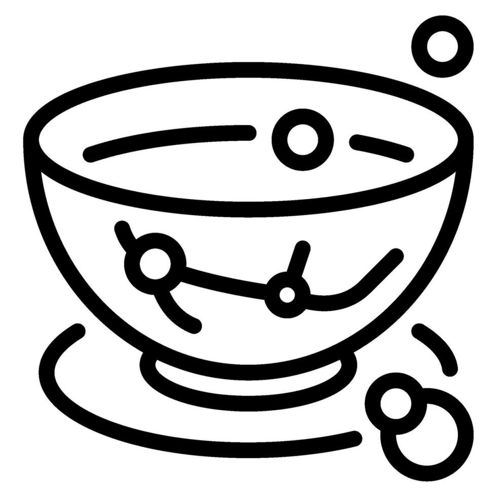 té icono ilustración, para uiux, infografía, etc vector