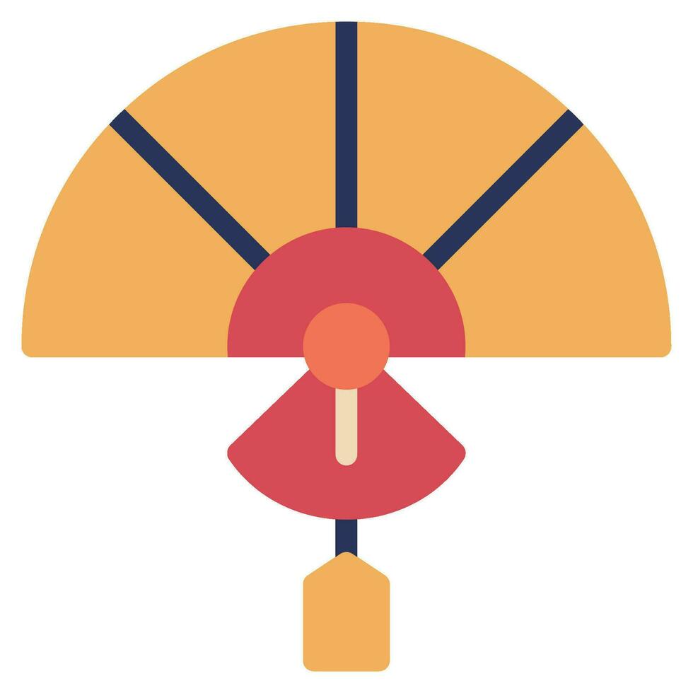 Fan icon Illustration, for UIUX, Infographic, etc vector