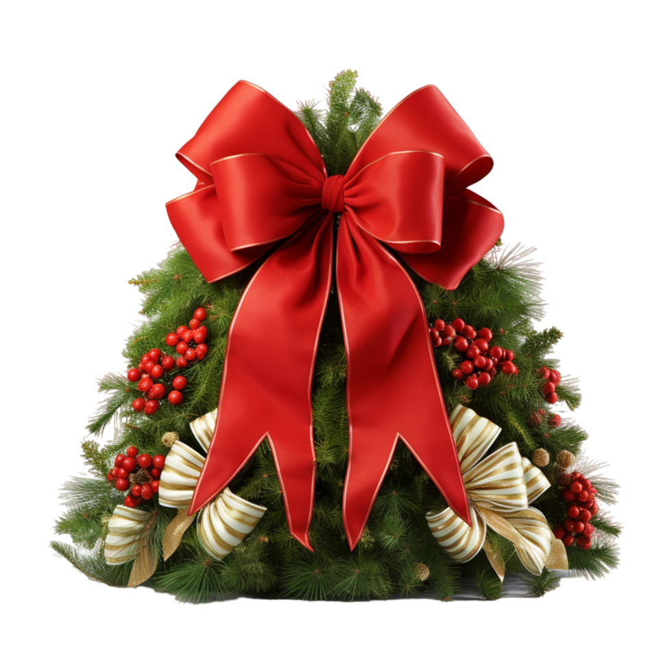 Christmas Tree Branch Ai Generative png