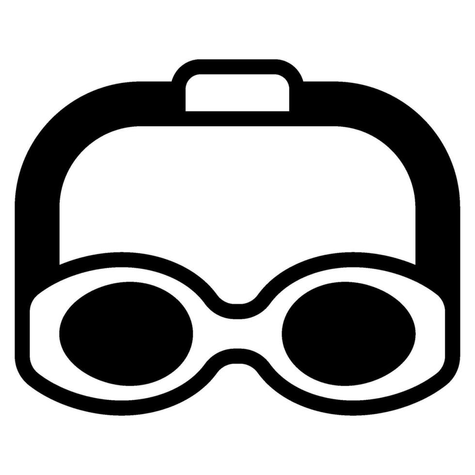 Swim Goggles icon Illustration, for UIUX, infographic, etc vector