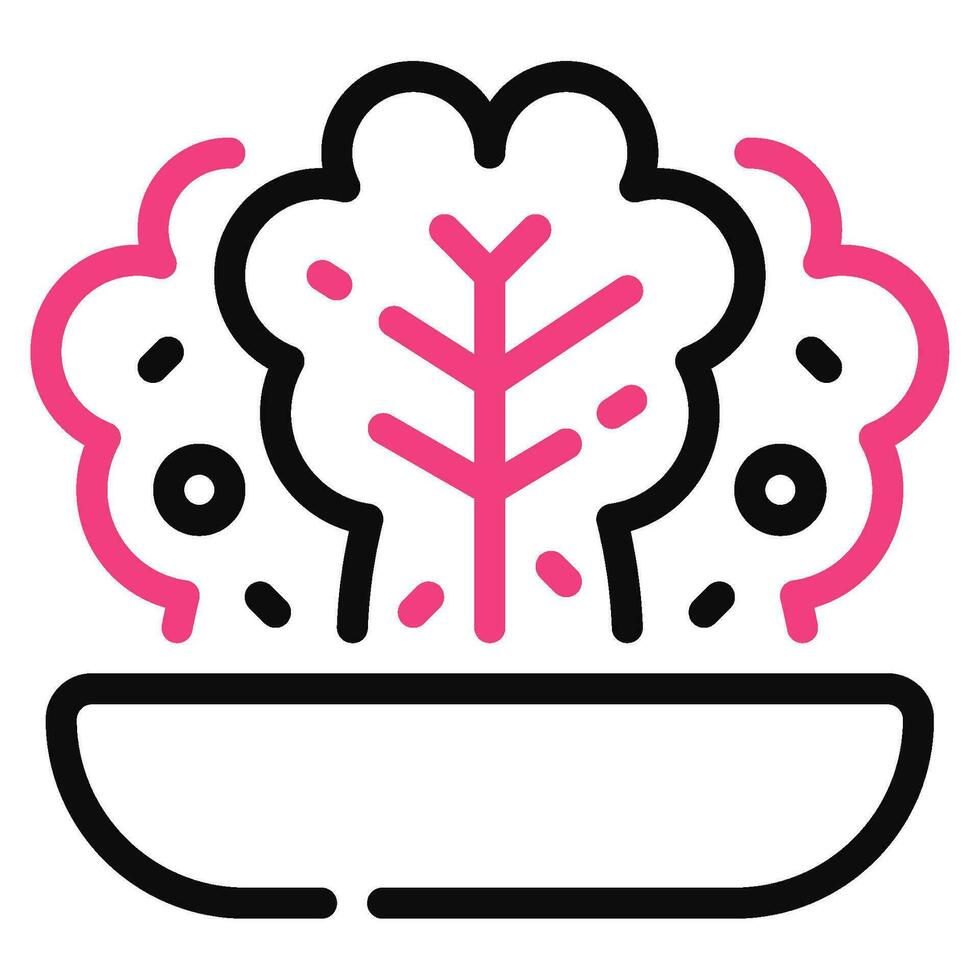 kimchi icono ilustración, para uiux, infografía, etc vector