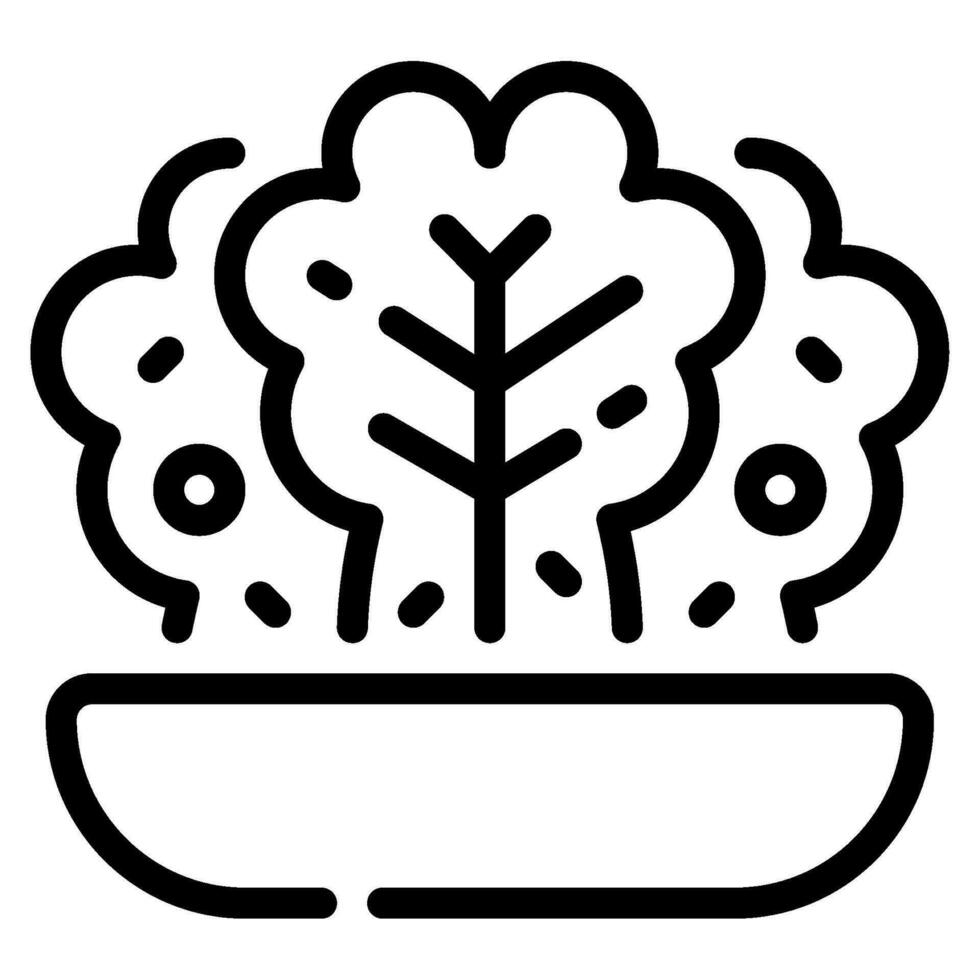 kimchi icono ilustración, para uiux, infografía, etc vector