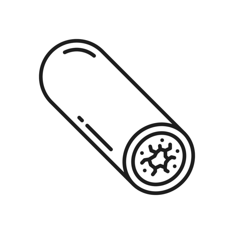 Plumbing service icon with clogged water pipe vector