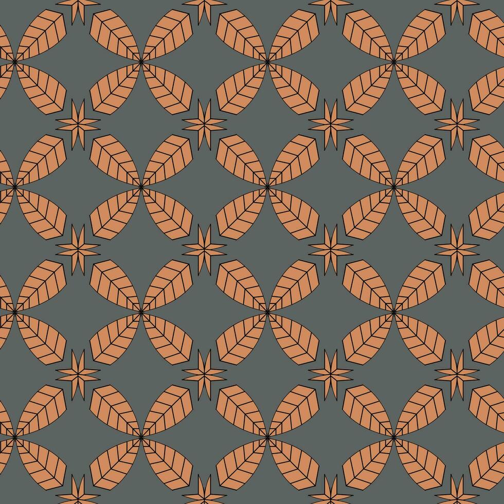 Seamless pattern background. Autumn leaf background. vector