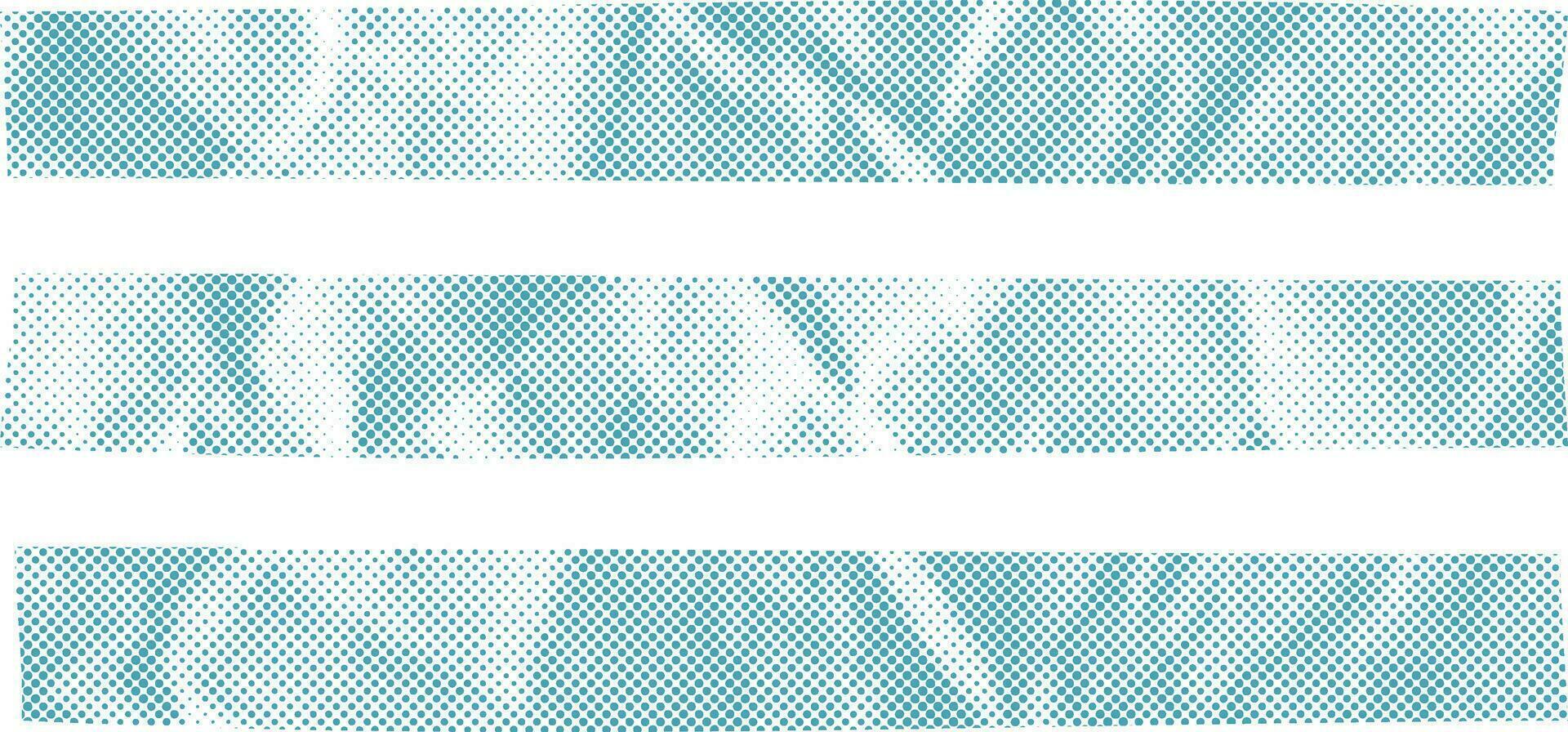 Dotted Halftone Pattern Collage Paper Cut Out Texture Vector Rectangles Set