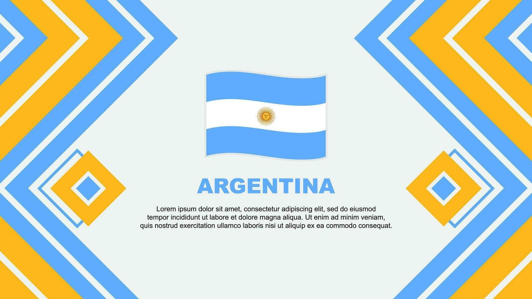 argentina bandera resumen antecedentes diseño modelo. argentina independencia día bandera fondo de pantalla vector ilustración. argentina diseño