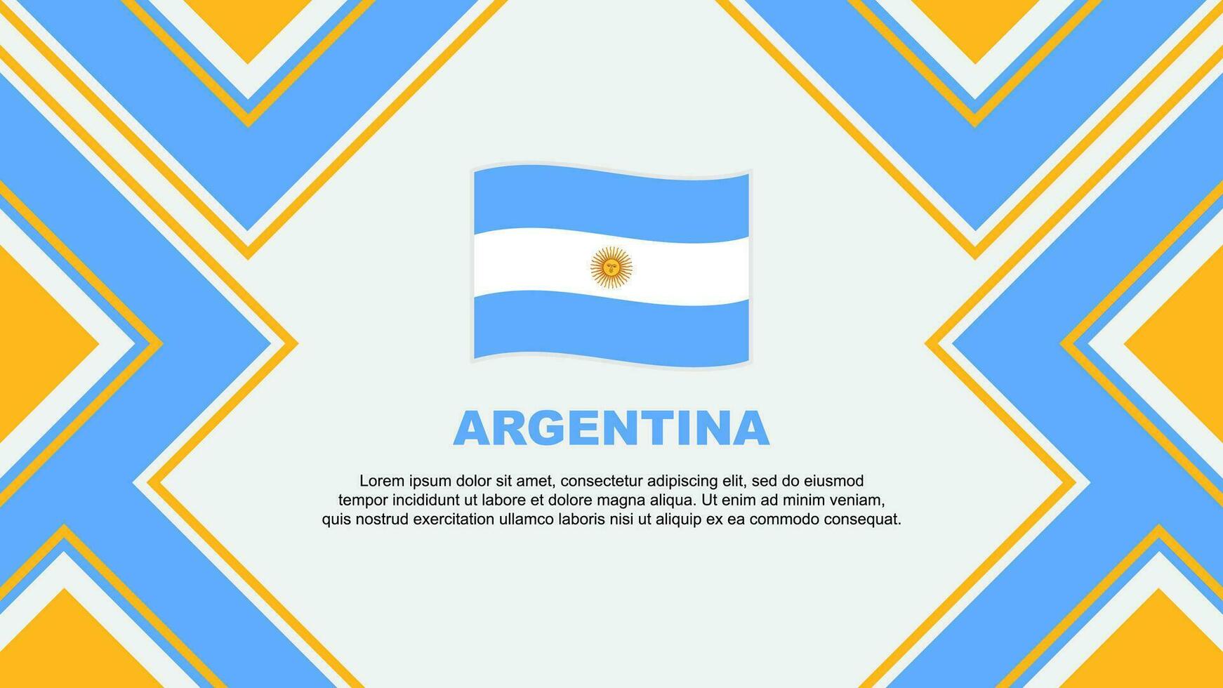 argentina bandera resumen antecedentes diseño modelo. argentina independencia día bandera fondo de pantalla vector ilustración. argentina vector