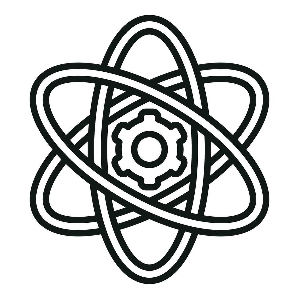 Formula for best realization icon outline vector. Vision training vector