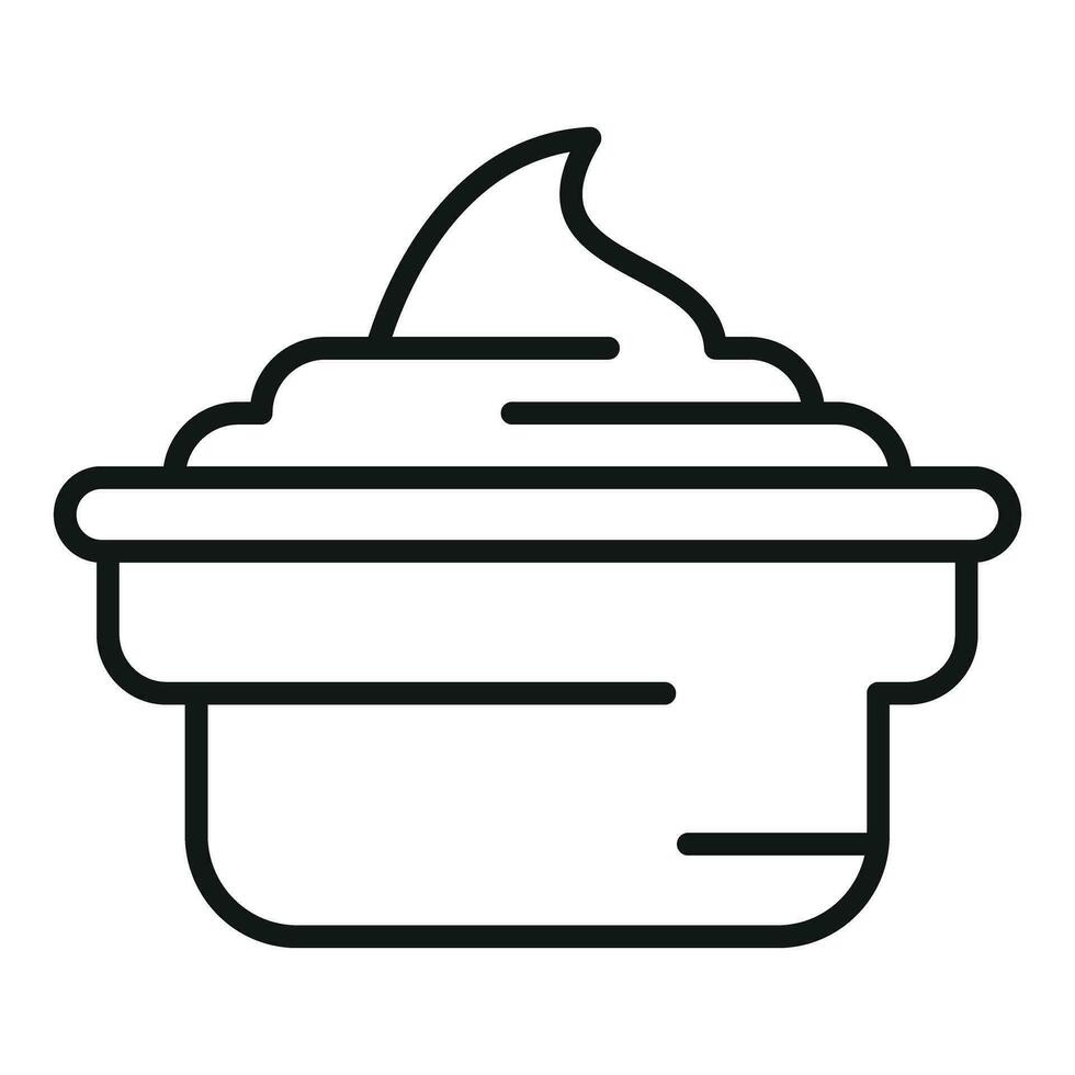 Japanese steam wasabi icon outline vector. Sauce asian food vector