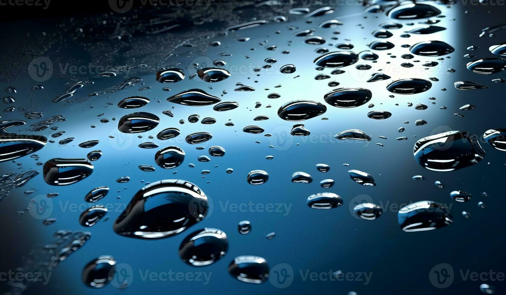 Water Drop Realistic AI Generative Image photo