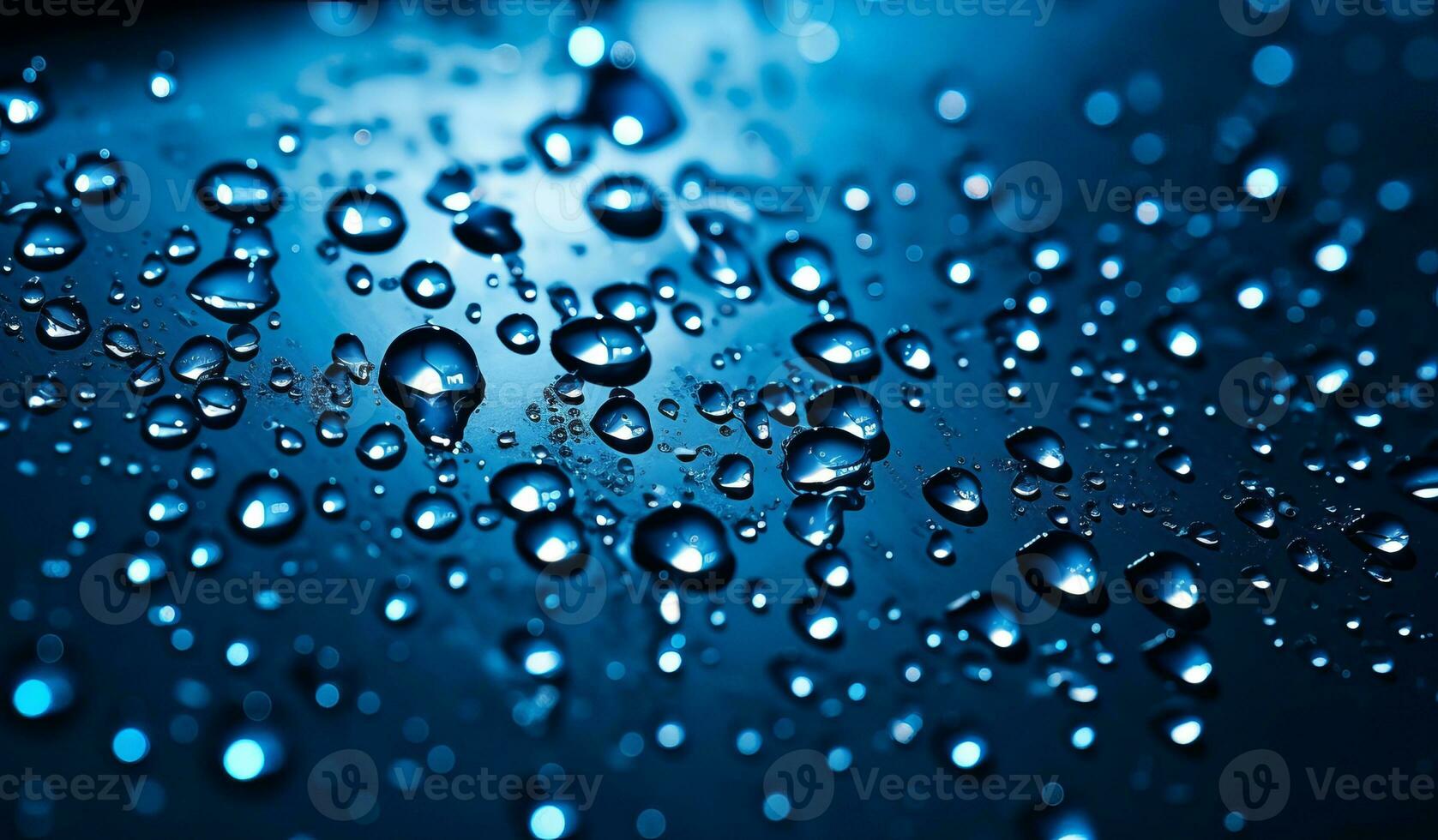 Water Drop Realistic AI Generative Image photo