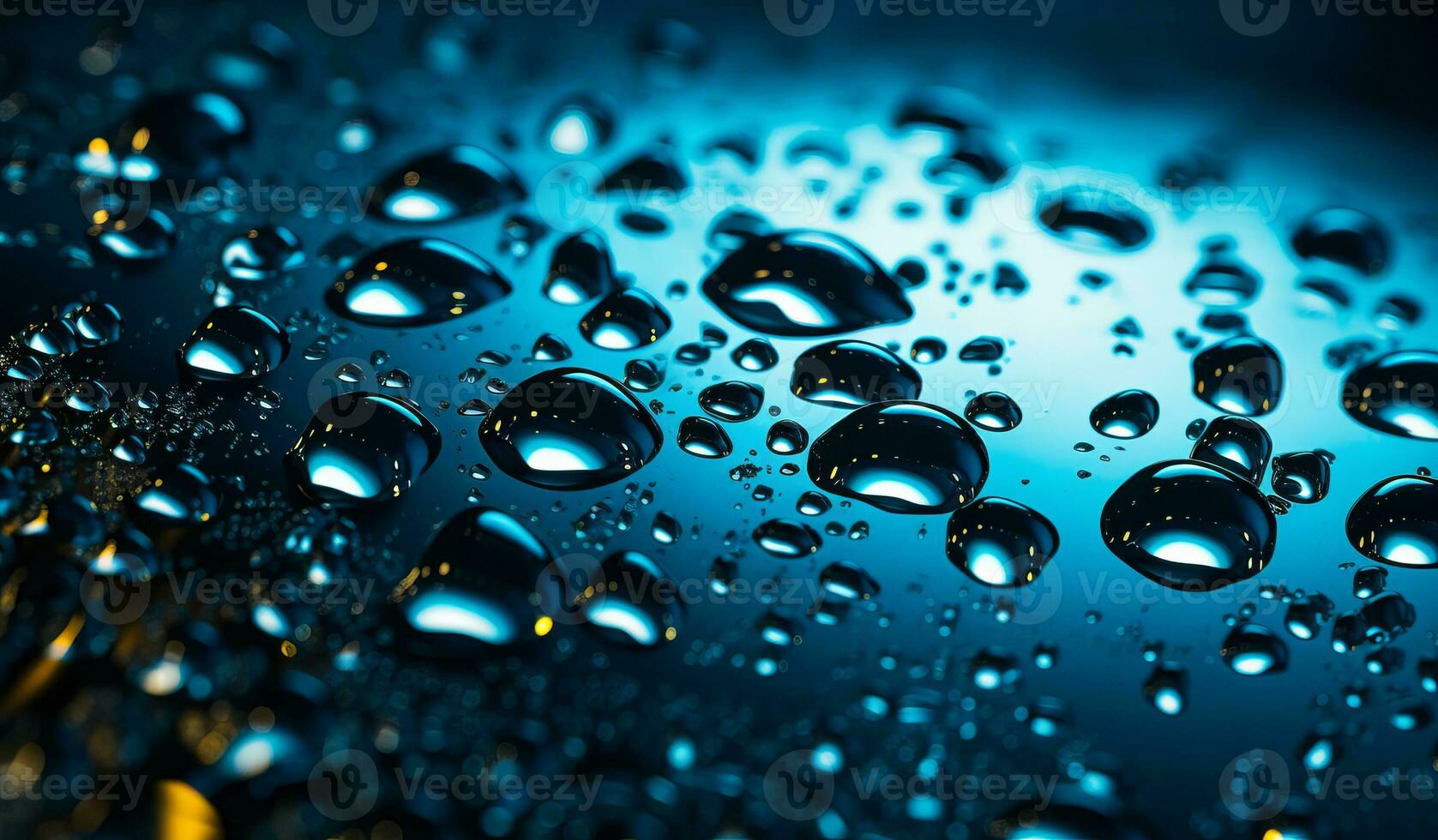 Water Drop Realistic AI Generative Image photo