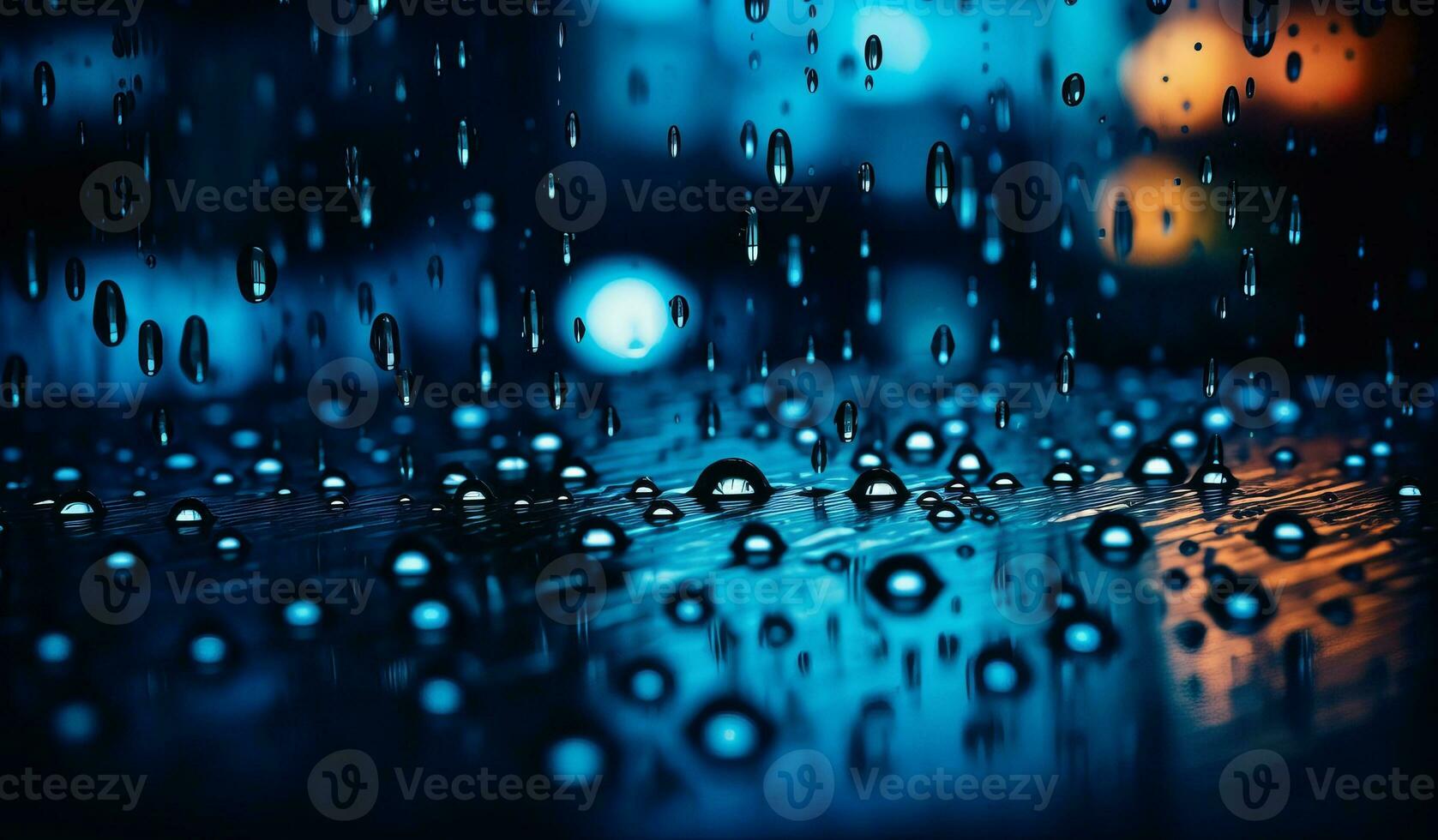 Water Drop Realistic AI Generative Image photo
