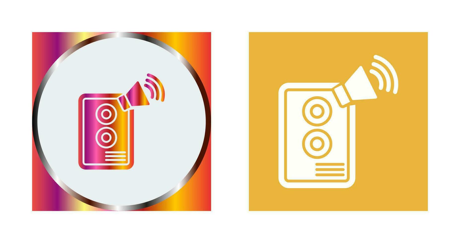 Speaker Vector Icon