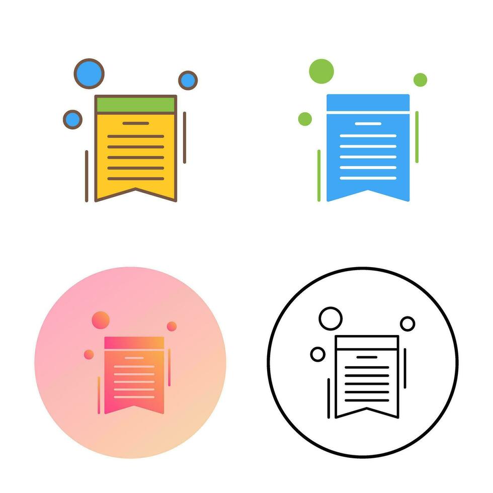 Wishlist Vector Icon