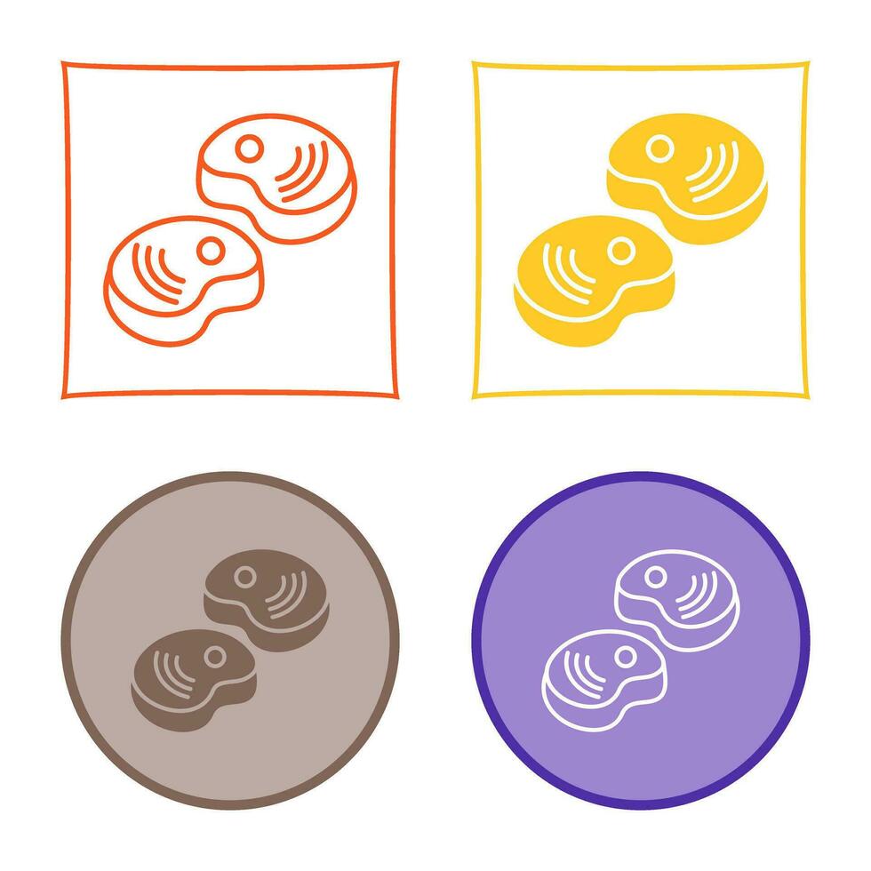 Steak Vector Icon
