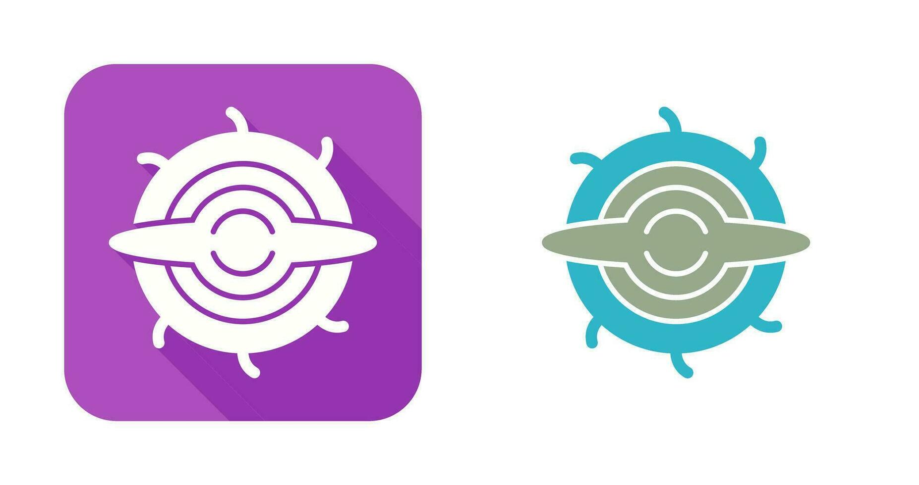 Black Hole Vector Icon
