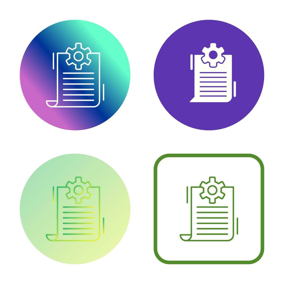 Content Management Vector Icon