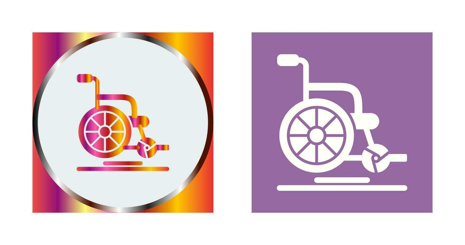 Wheel Chair Vector Icon