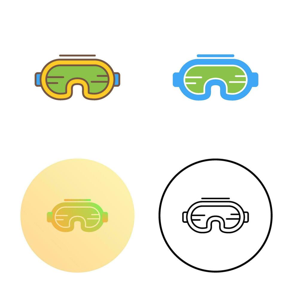 icono de vector de gafas