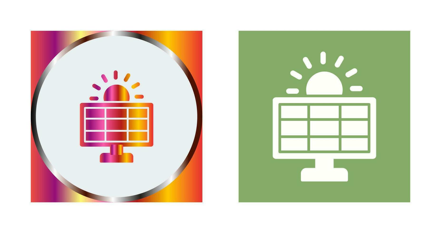 Solar System Vector Icon