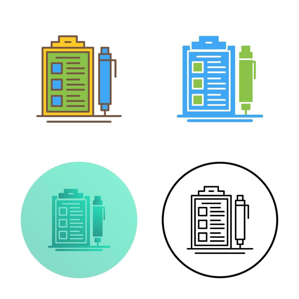 Check List Vector Icon