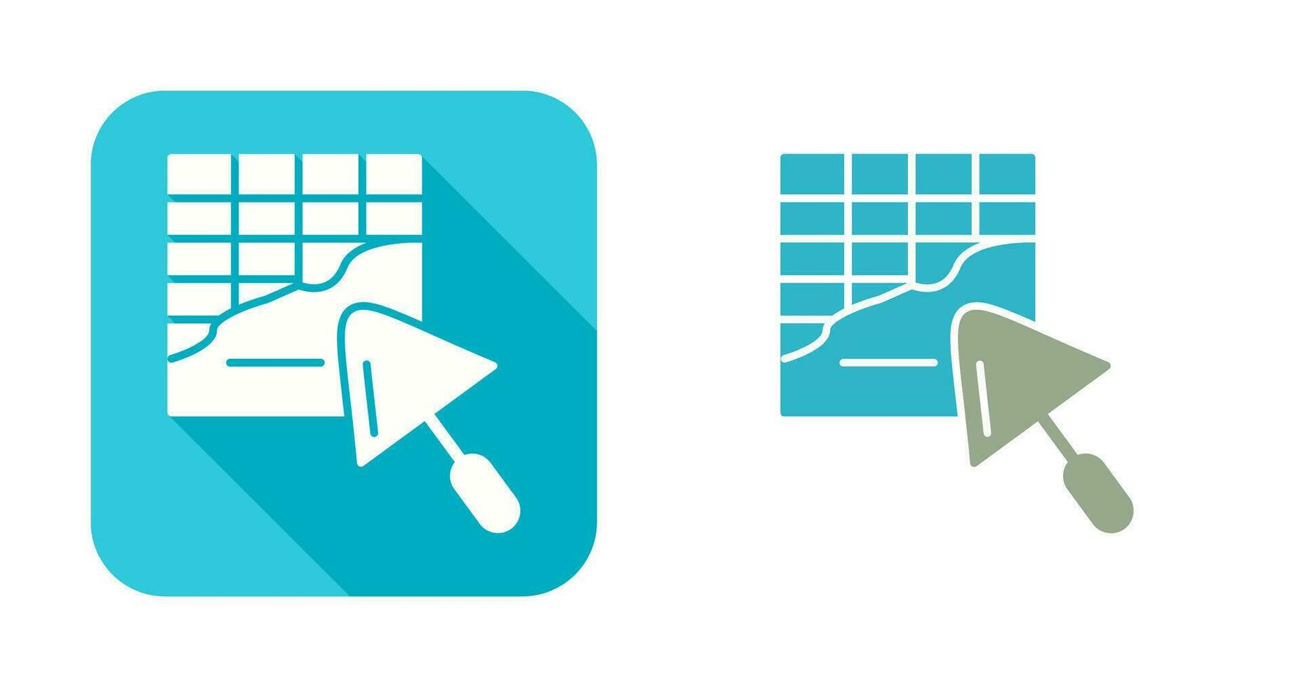 Plastering Vector Icon