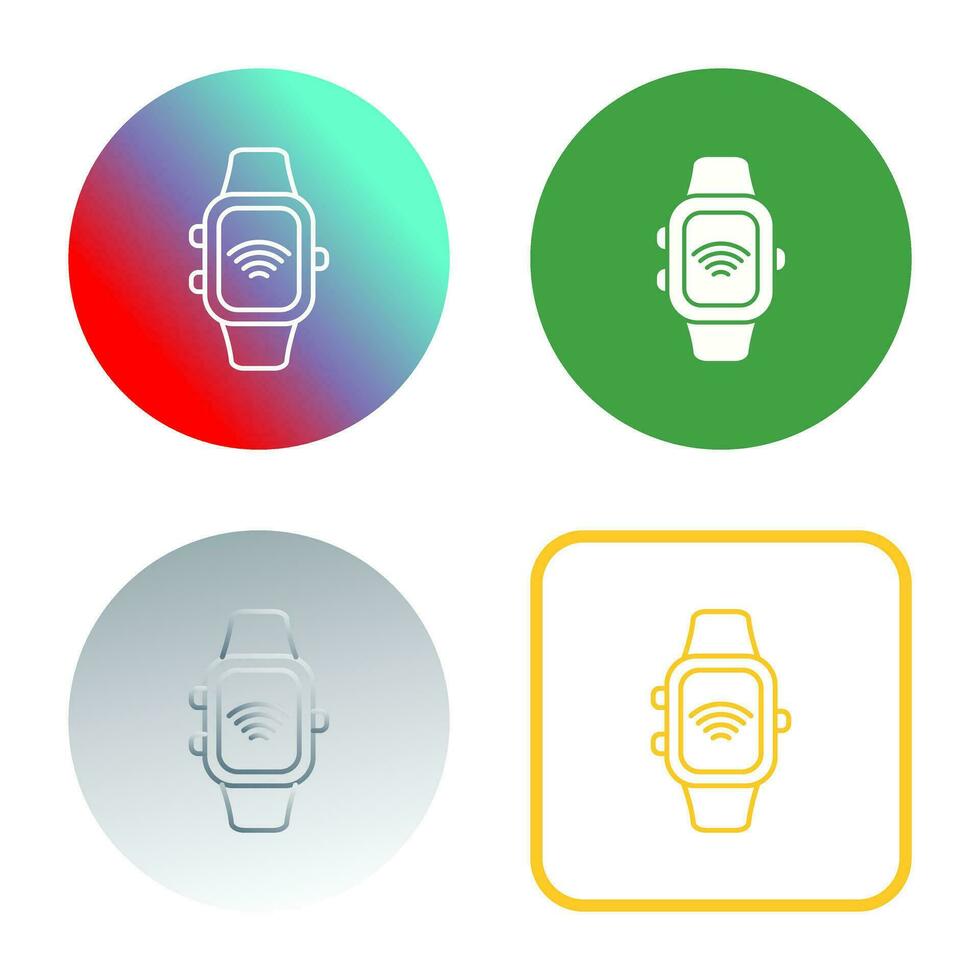 icono de vector de reloj inteligente