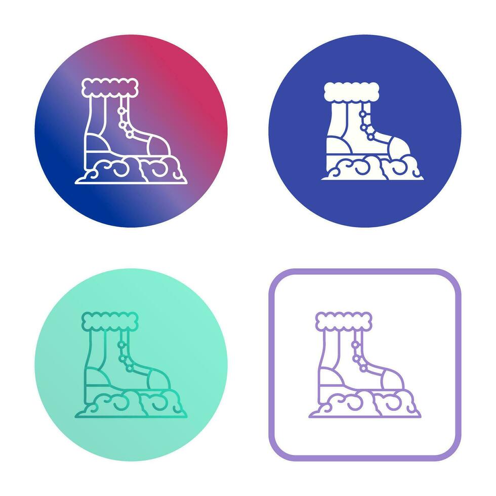 Snow Boots Vector Icon