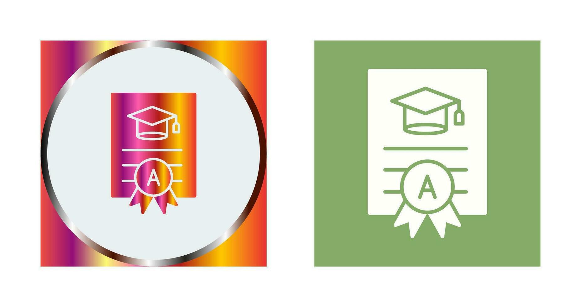 Report Card Vector Icon