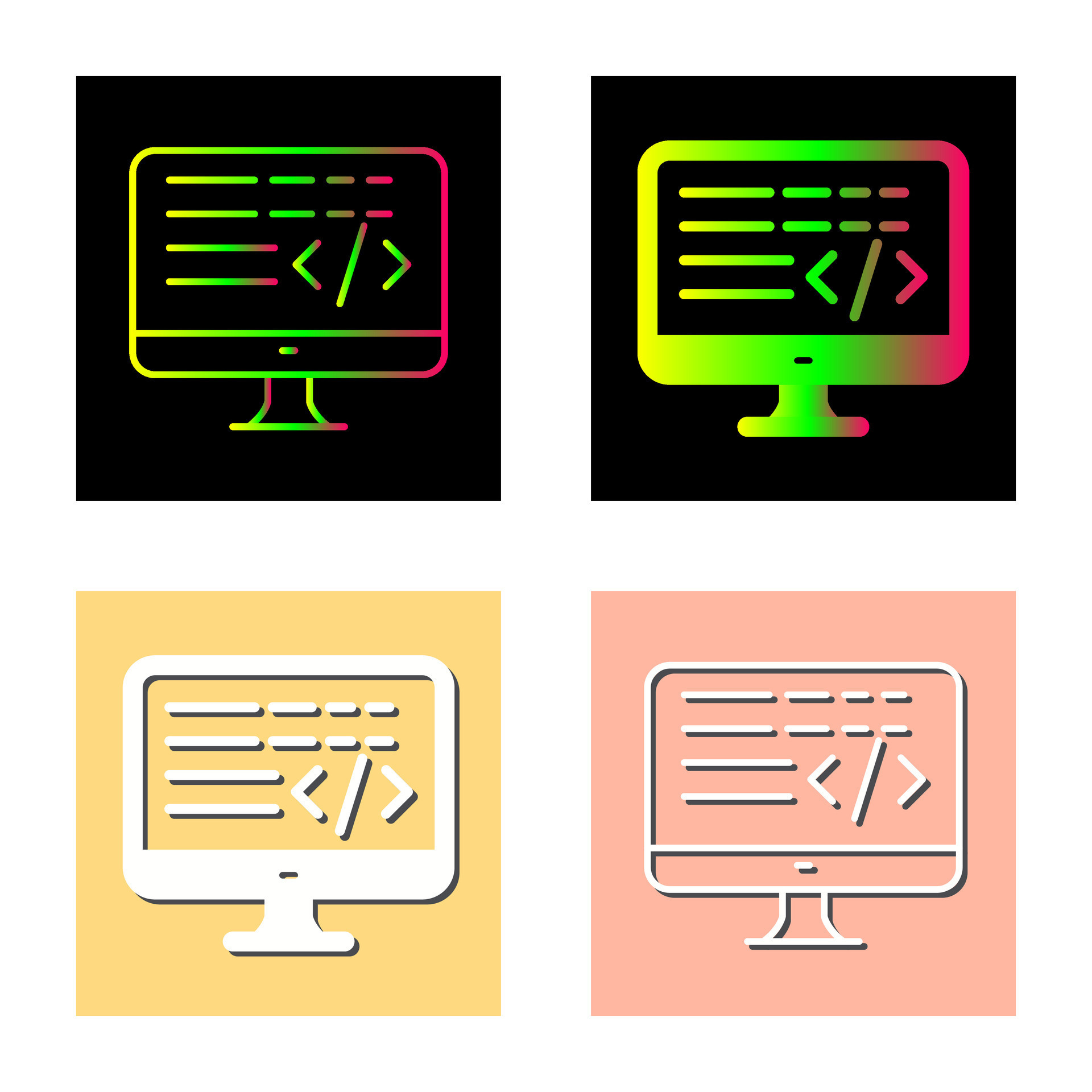 Coding Vector Icon 34123688 Vector Art at Vecteezy