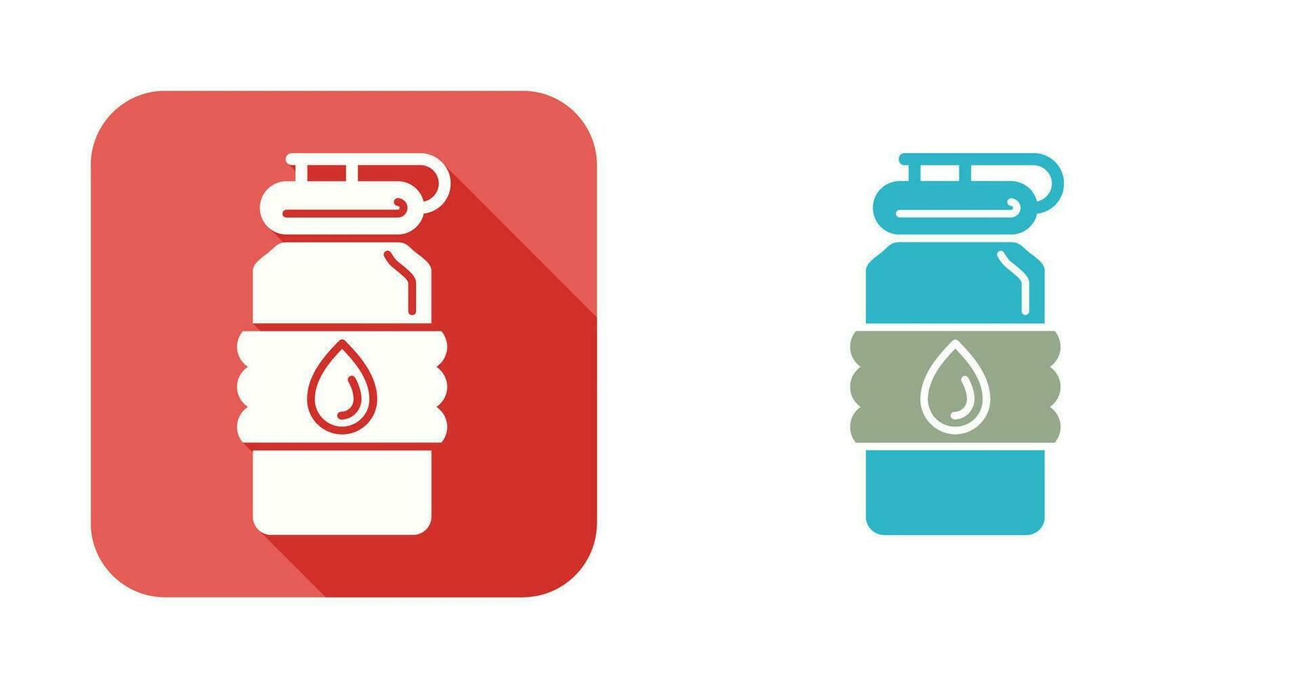 Water Bottle Vector Icon