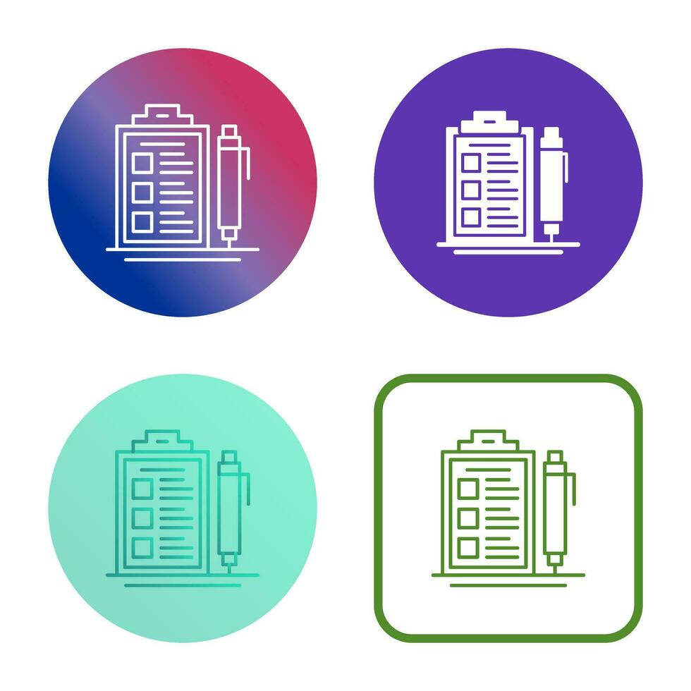 Check List Vector Icon