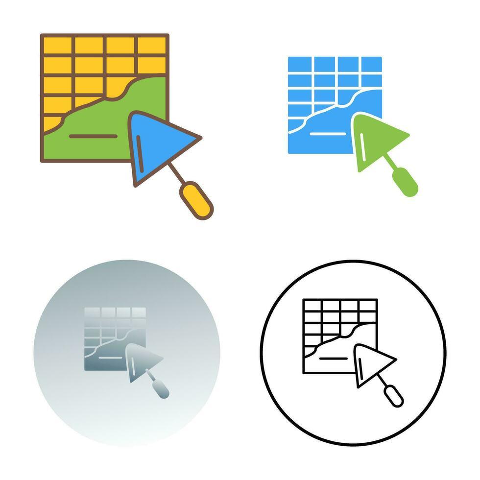 Plastering Vector Icon
