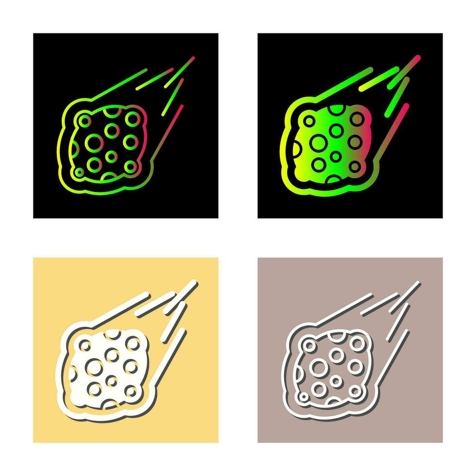 Meteorite Vector Icon