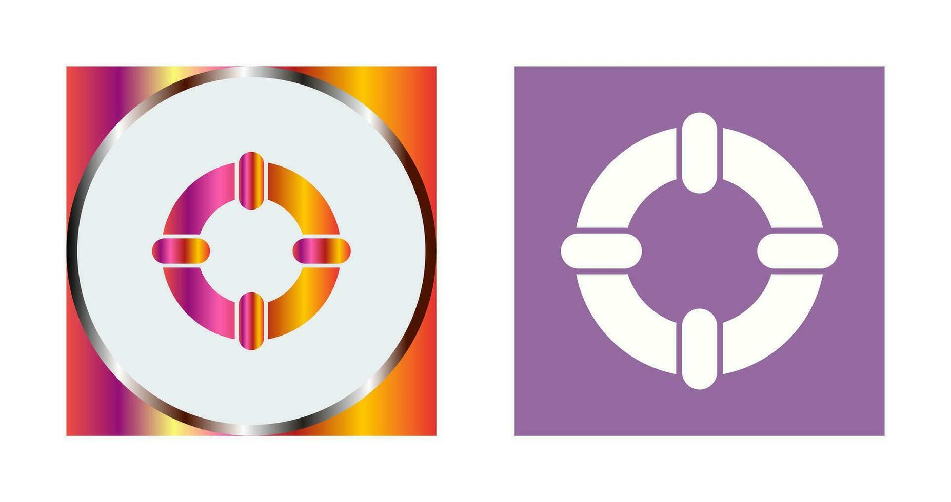 Life Saver Vector Icon
