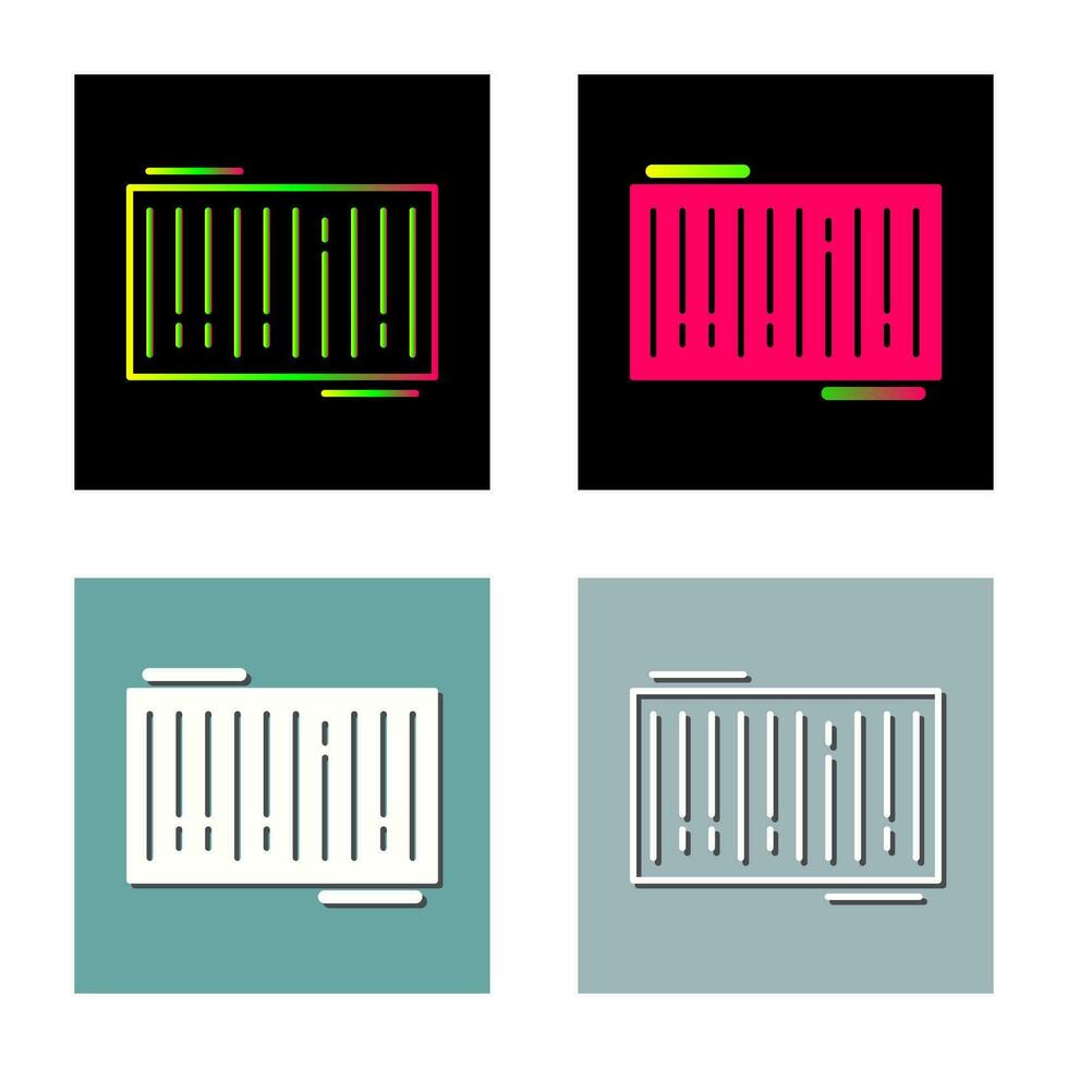Barcode Vector Icon