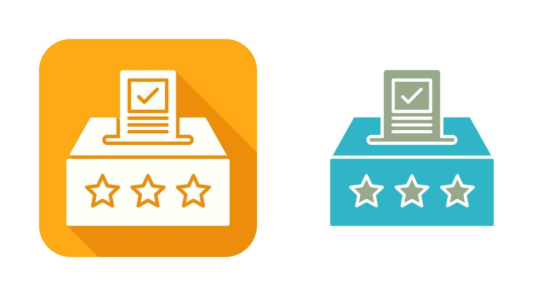 Ballot Vector Icon