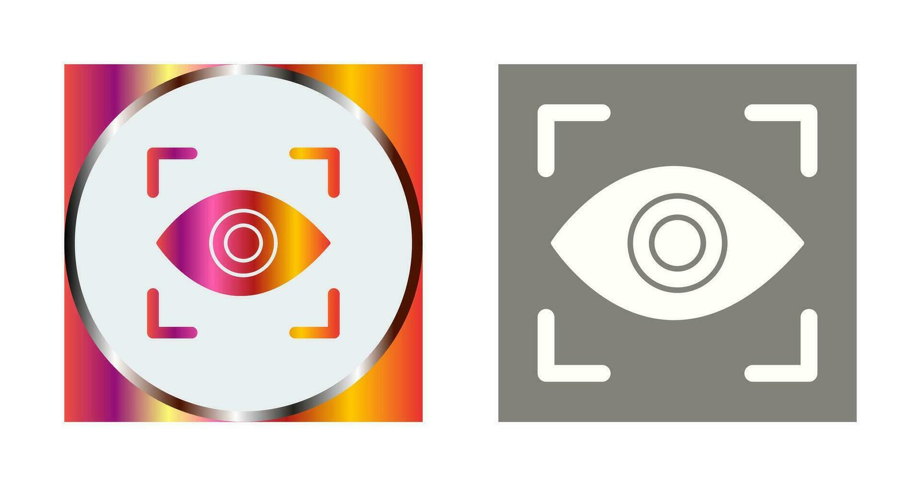 Eye Scan Vector Icon