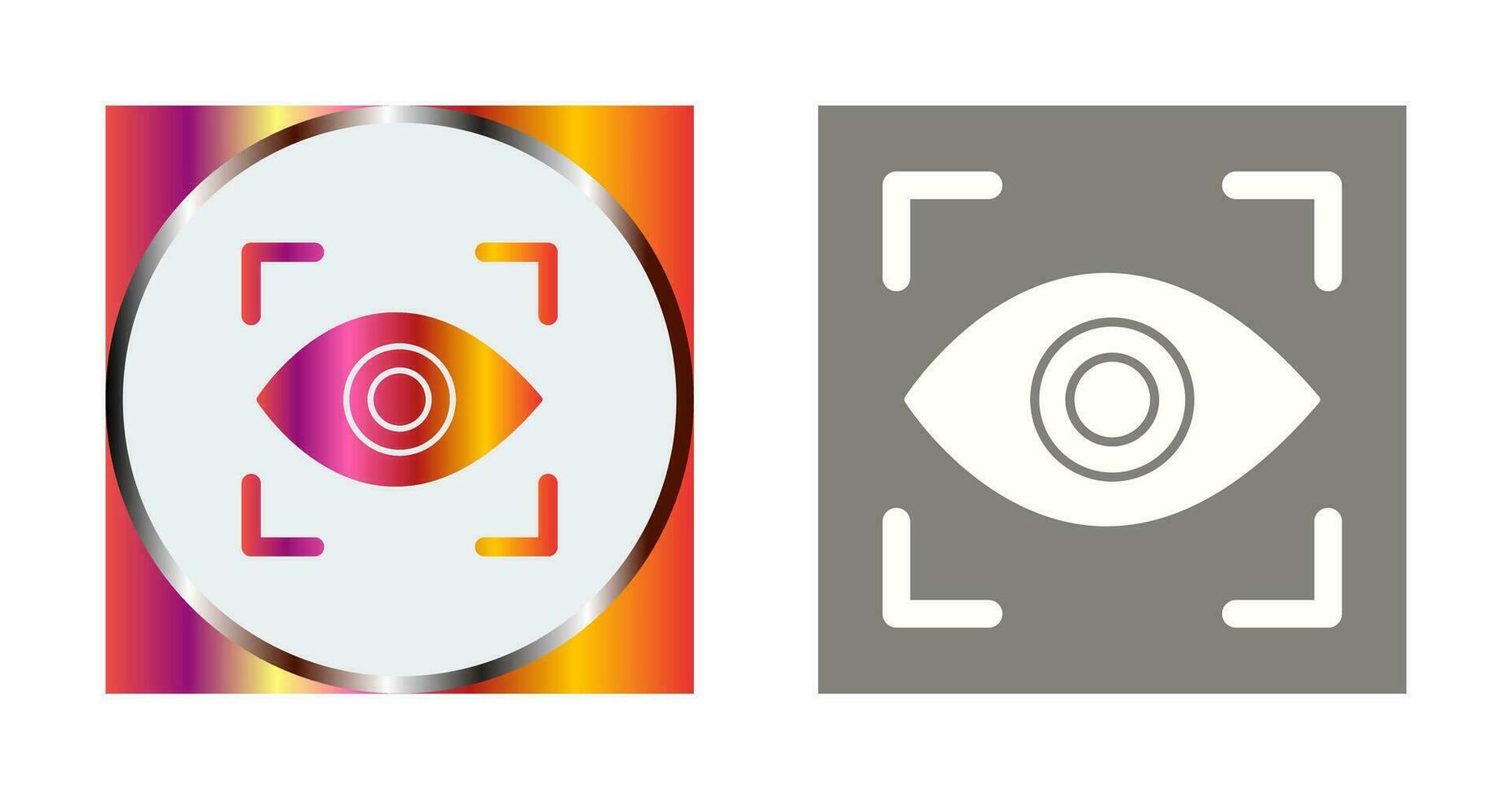 Eye Scan Vector Icon