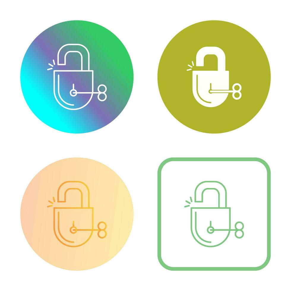 Unlock Vector Icon