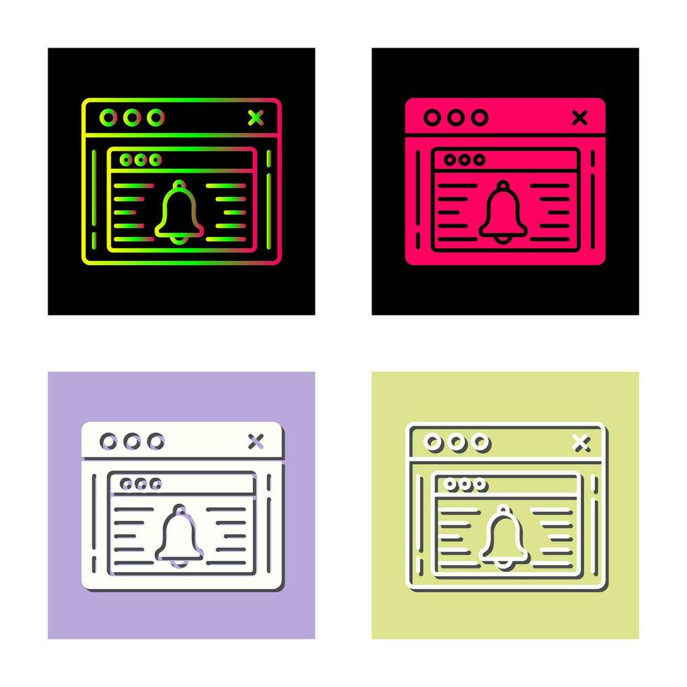 Notification Vector Icon